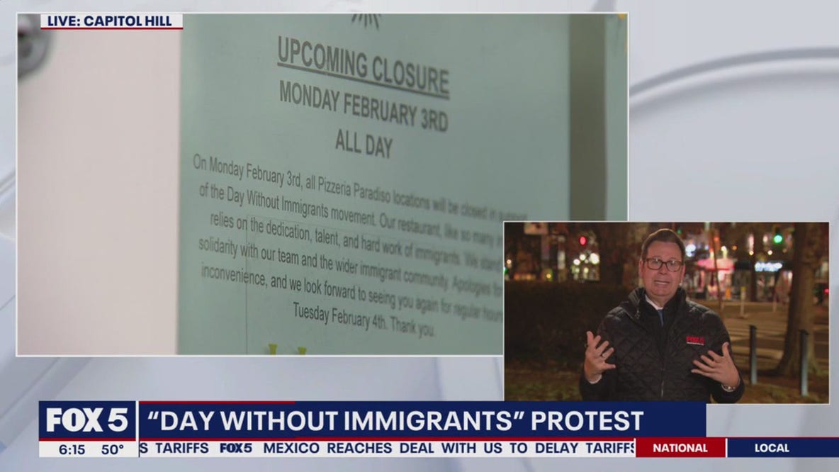 'Day without immigrants' protest impacts DC